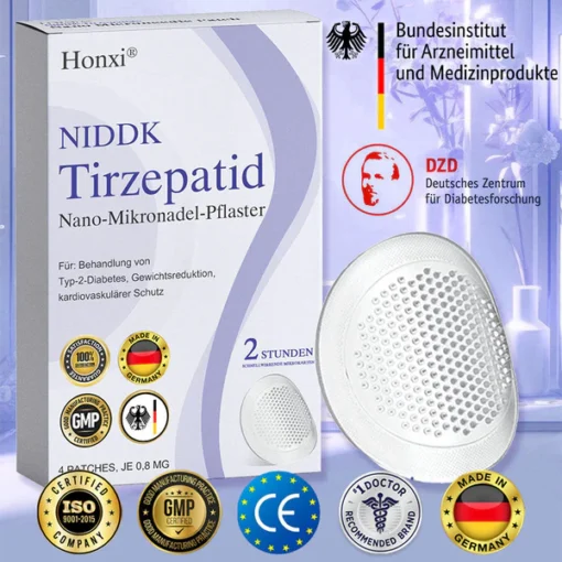 𝗛𝗼𝗻𝘅𝗶® 𝗡𝗜𝗗𝗗𝗞-𝗧𝗶𝗿𝘇𝗲𝗽𝗮𝘁𝗶𝗱 𝗡𝗮𝗻𝗼-𝗠𝗶𝗸𝗿𝗼𝗻𝗮𝗱𝗲𝗹-𝗣𝗳𝗹𝗮𝘀𝘁𝗲𝗿