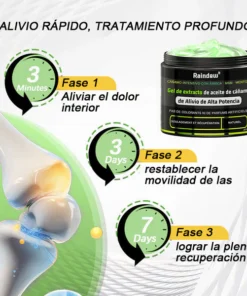 Raindew® High Potency Relief Hemp Oil Extract Gel