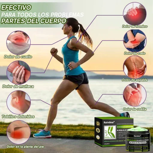 Raindew® High Potency Relief Hemp Oil Extract Gel