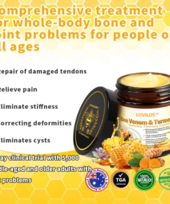 Bee Venom＆Turmeric Arthritis Therapy Cream