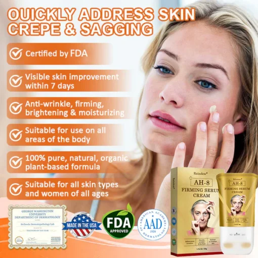 Raindew® AH-8 Anti-Aging Firming Cream