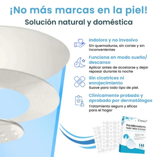 Cvreoz® Nano-Micro Needle Skin Tags Removal Patches