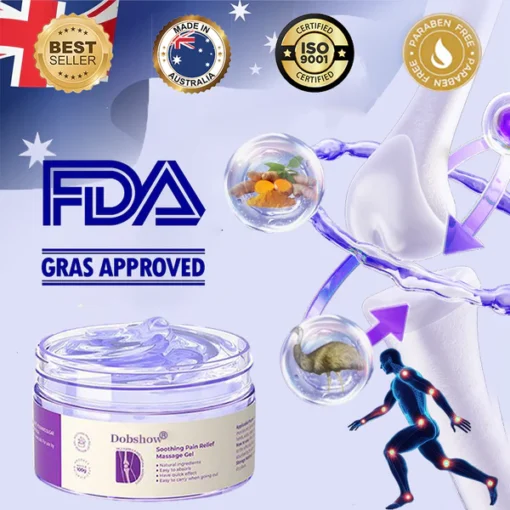 Dobshow® Joint Pain Treatment Gel – Turmeric Extract&Emu Oil