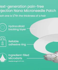 Oveallgo® Magnesium MicroPin Target & Clear Wart Removal Patch