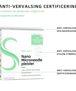Oyikey®SMGT-GLP-1 nano-microneedle patch