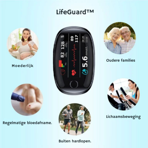LifeGuard™ Laser Bloedglucosemeter