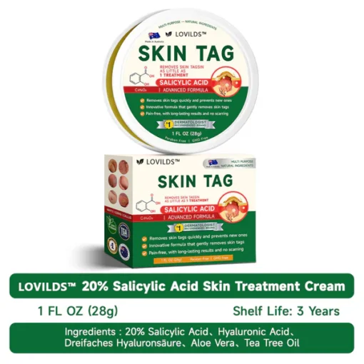 LOVILDS™ 20% Salicylic Acid Skin Treatment Cream
