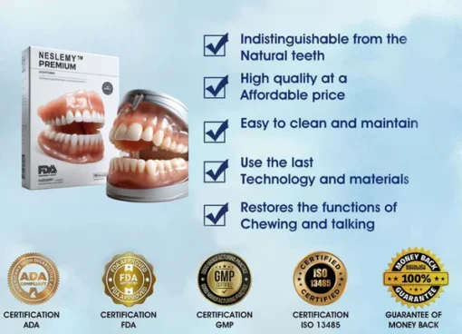 NESLEMY™-🦷Advanced Customized Full Denture Set