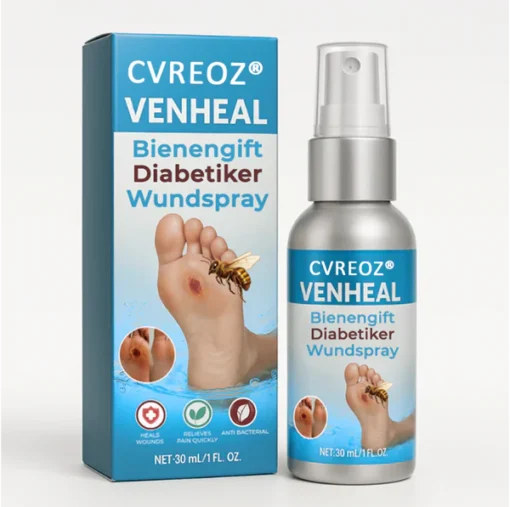 Cvreoz® VenHeal Bee Venom Diabetic Wound Spray