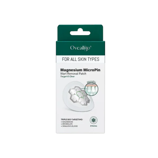 Oveallgo® Magnesium MicroPin Target & Clear Wart Removal Patch