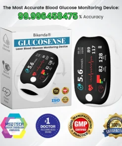 Bikenda® GlucoSense Laser Blood Glucose Monitoring Device