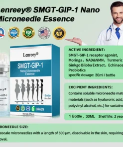 Lenreey® SMGT-GlP-1 Nano Microneedle Essence