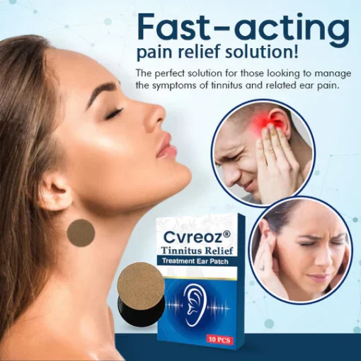 Cvreoz® Tinnitus Relief Treatment Ear Patch