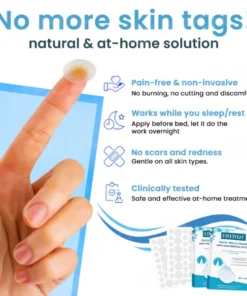 Fivfivgo® Nano-Micro Needle Skin Tags Removal Patches