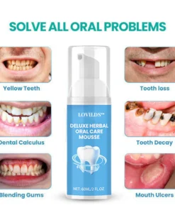 LOVILDS™ Deluxe Herbal Oral Care Mousse- Solve all Oral Problems