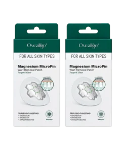 Oveallgo® Magnesium MicroPin Target & Clear Wart Removal Patch