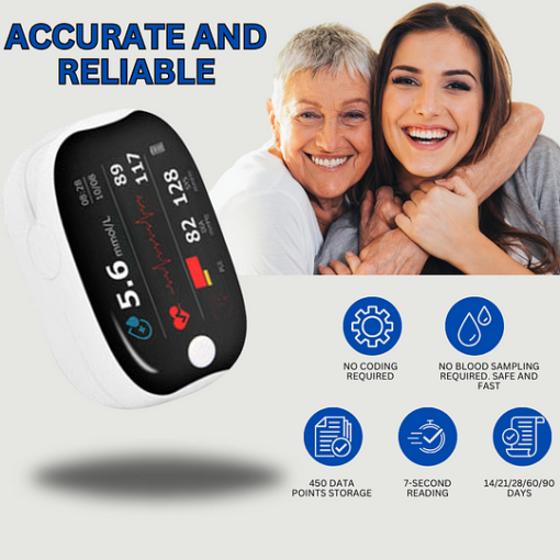 BQYOOM™ Laser Non-Invasive Blood Glucose Monitoring