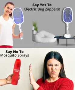 Rechargeable Electric Mosquito Killer Fly Swatter
