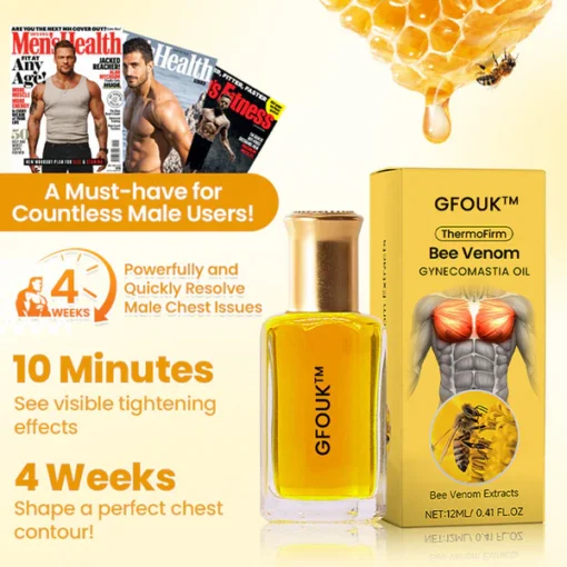 GFOUK™ ThermoFirm Bee Venom Gynecomastia Oil
