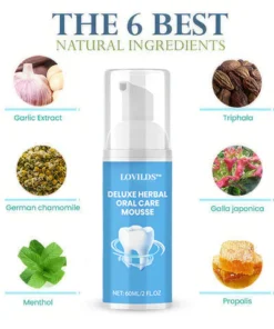 LOVILDS™ Deluxe Herbal Oral Care Mousse- Solve all Oral Problems