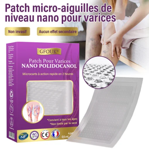 GFOUK® Nano Patch for Varicose Veins with Polidocanol