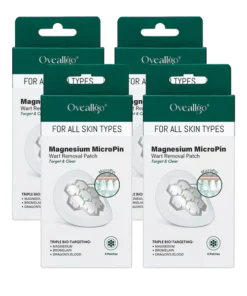 Oveallgo® Magnesium MicroPin Target & Clear Wart Removal Patch