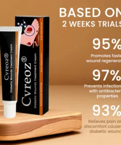 Cvreoz® Diabetic Wounds - ✅ 𝕤𝕒𝕧𝕖 𝕦𝕡 𝕥𝕠 𝟟𝟘% - Treatment Cream