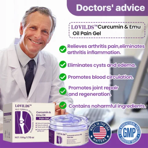 LOVILDS™ Advanced Relief Gel – Formulated by U.S. Experts