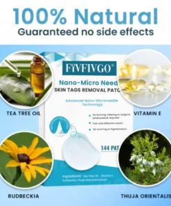 Fivfivgo® Nano-Micro Needle Skin Tags Removal Patches