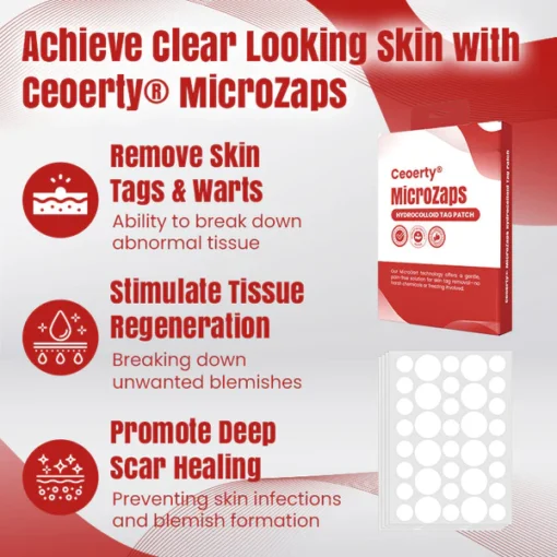 Ceoerty® MicroZaps Hydrocolloid Tag Patch