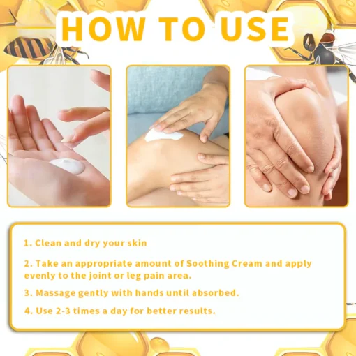 Bee Venom＆Turmeric Arthritis Therapy Cream