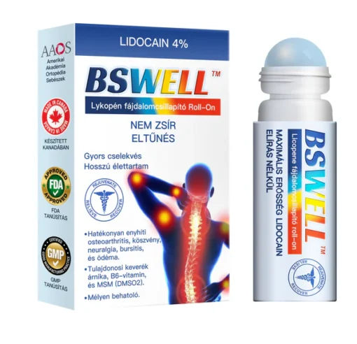 Lidocaine Pain Relief Roll-On Gel