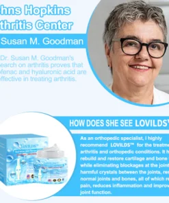 LOVILDS™ 7 Day Rapid Joint & Bone Therapy Cream USA Orthopaedics (AAOS) Approved