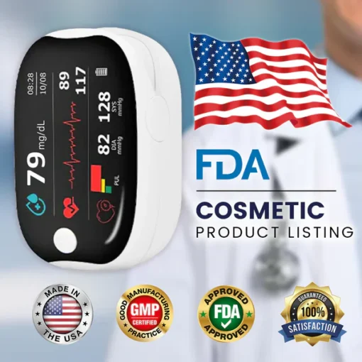 HEATWOLF® GlucoSense Laser Blood Glucose Monitoring Device