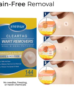 Fivfivgo® ClearTag Wart Removers: Seal & Heal Patches