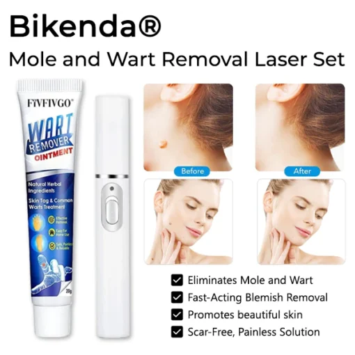Bikenda® Mole and Wart Removal Laser Set