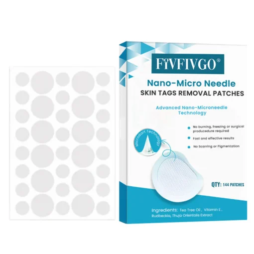 Fivfivgo® Nano-Micro Needle Skin Tags Removal Patches