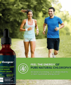 CHLOROPHYLL DROPS FOR DETOXIFICATION AND LIVER CARE
