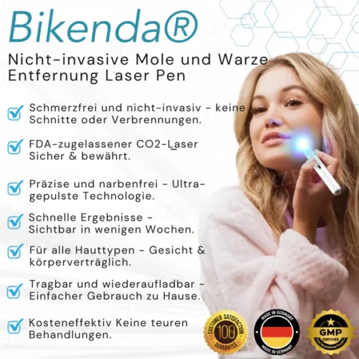 Bikenda® Nicht-invasiv Leberfleck- und Warzenentfernungs-Laserstift