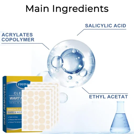 Fivfivgo® ClearTag Wart Removers: Seal & Heal Patches