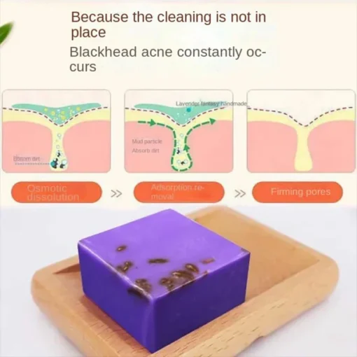 Maruomiki Vegan Lavender Anti-Acne Handmade Soap