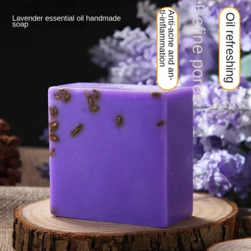 Maruomiki Vegan Lavender Anti-Acne Handmade Soap