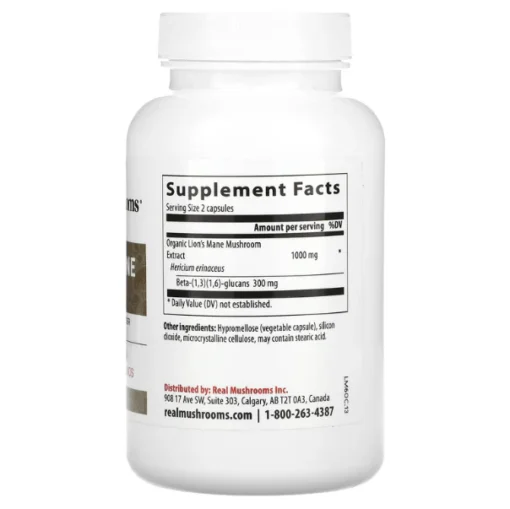 Organic Lion's Mane Extract Capsules