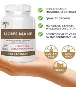 Organic Lion's Mane Extract Capsules