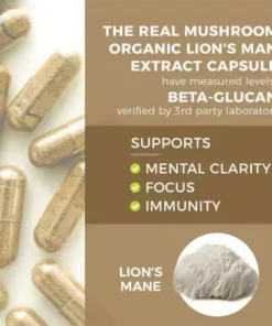 Organic Lion's Mane Extract Capsules
