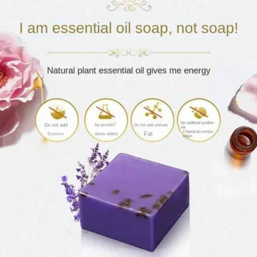 Maruomiki Vegan Lavender Anti-Acne Handmade Soap