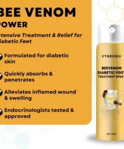 CVREOZ® Bee Venom Diabetic Foot Treatment Spray