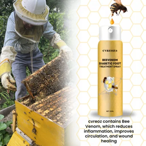 CVREOZ® Bee Venom Diabetic Foot Treatment Spray