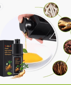 Plant Ingredients Hair Dye Shampoo