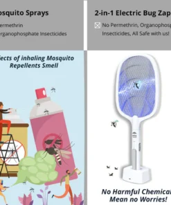 Rechargeable Electric Mosquito Killer Fly Swatter